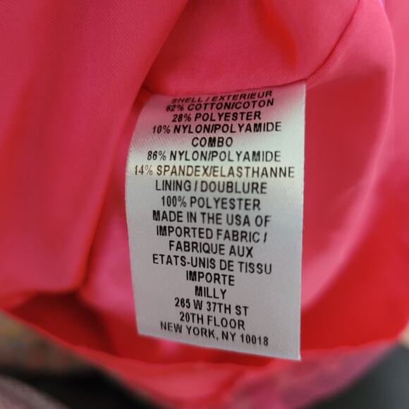 Milly Minis Size 2 Neon Confetti Knit Dress Kids Party Bright Colorful - Picture 6 of 7